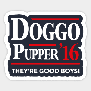 Doggo Pupper 2016 Sticker